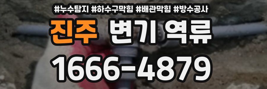 진주 변기 역류
