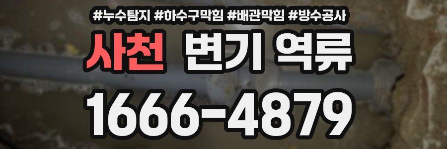사천 변기 역류