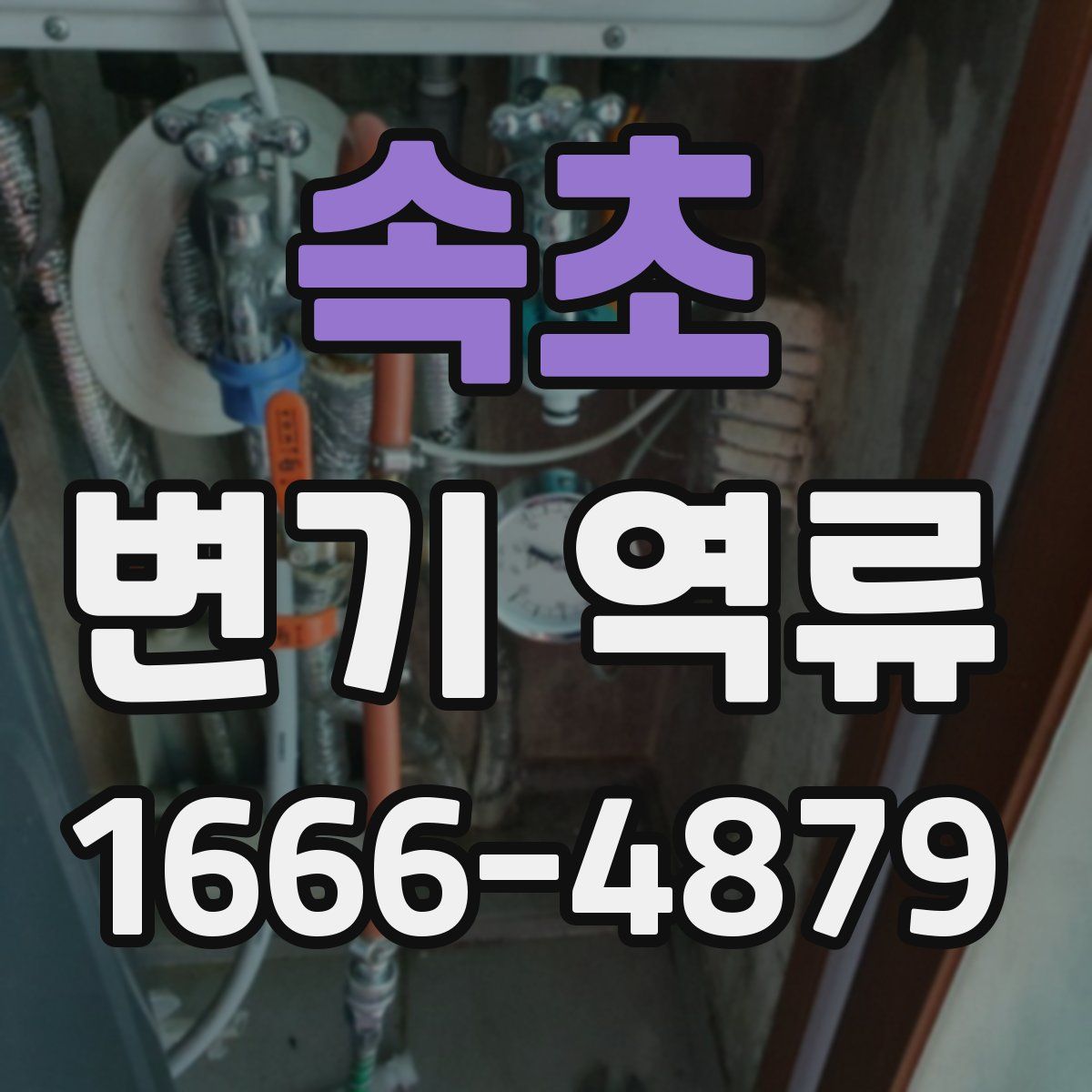 속초 변기 역류
