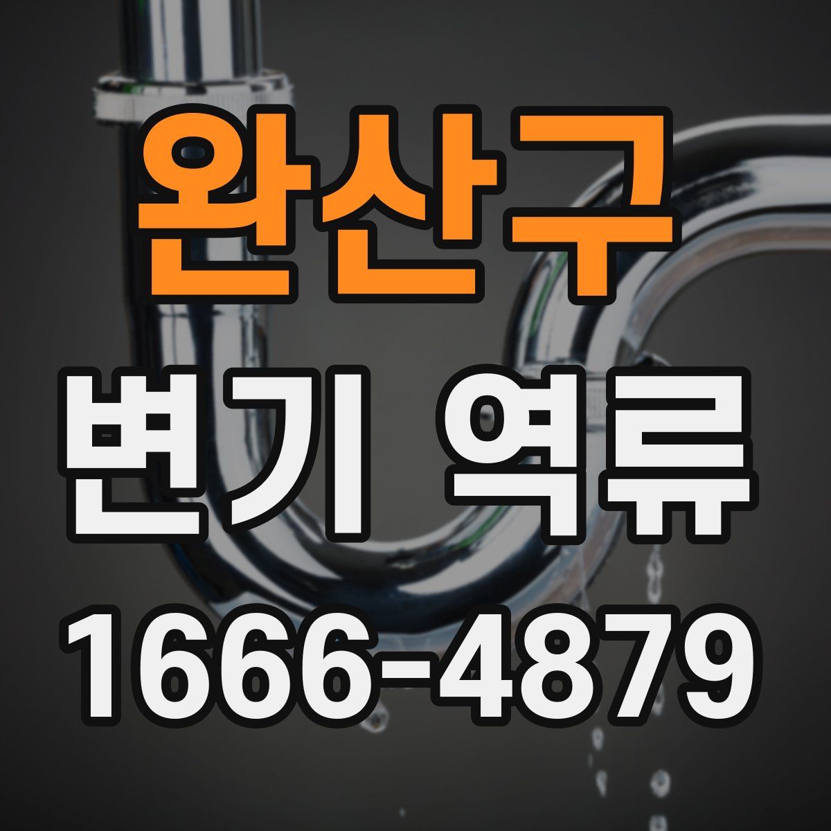 완산구 변기 역류