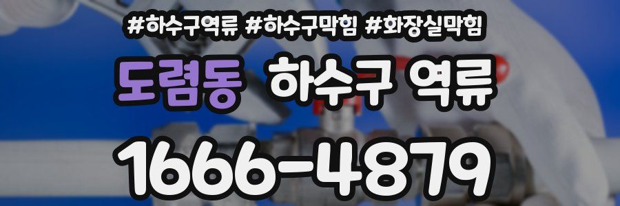 도렴동 하수구 역류