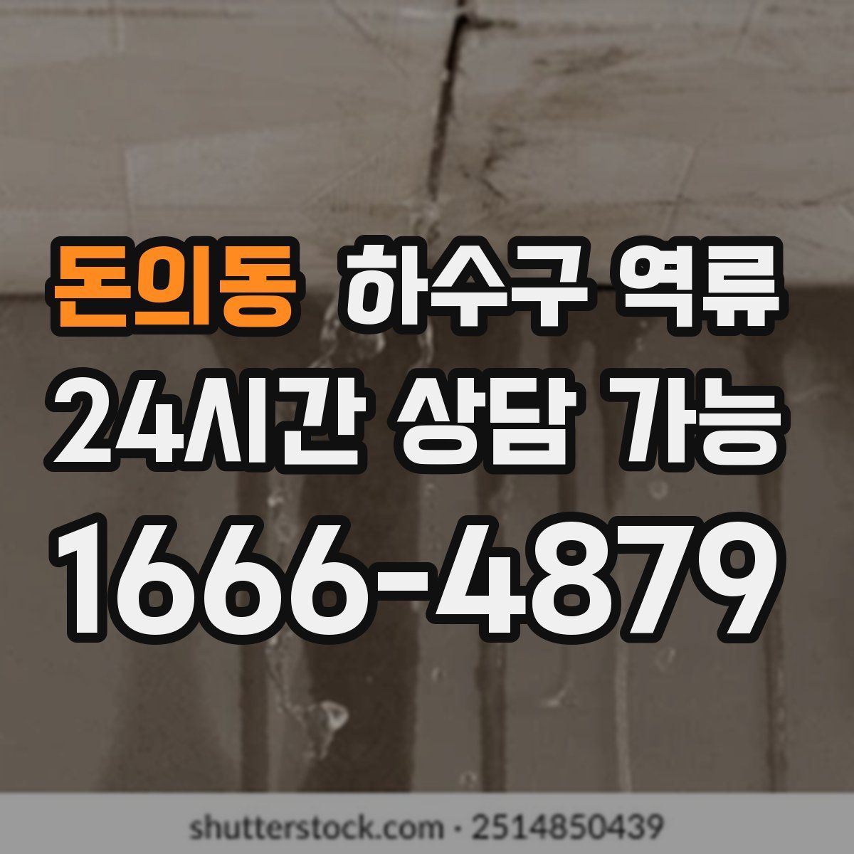 돈의동 하수구 역류