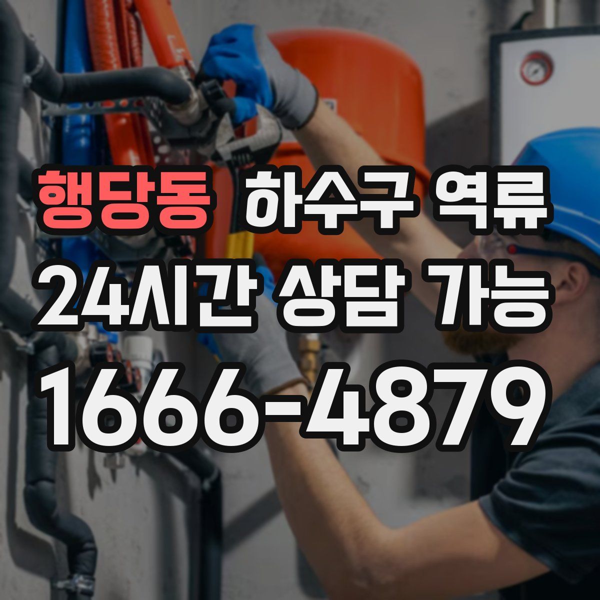 행당동 하수구 역류