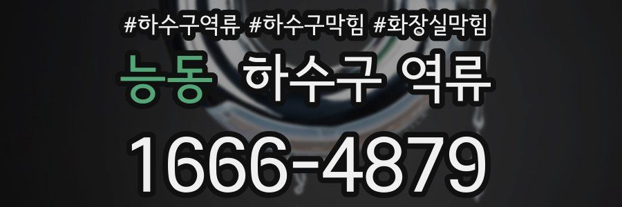 능동 하수구 역류