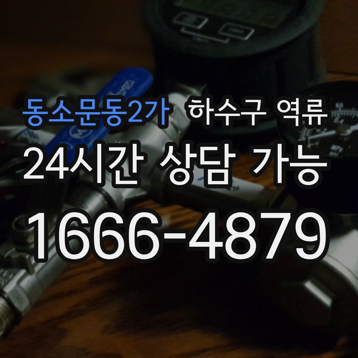 동소문동2가 하수구 역류