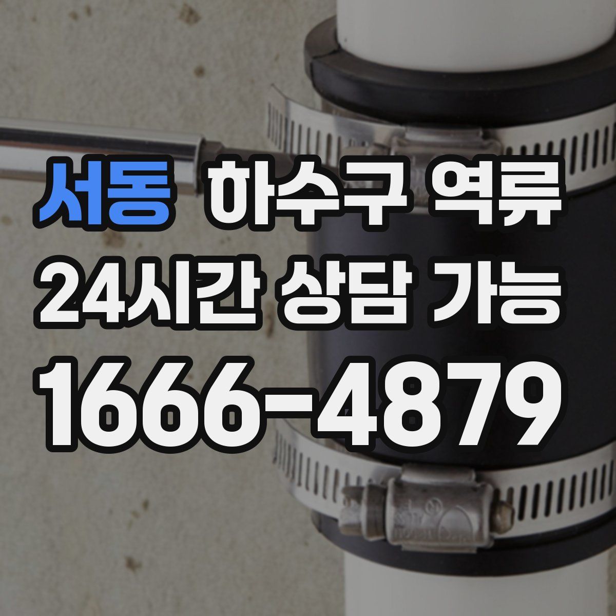 서동 하수구 역류