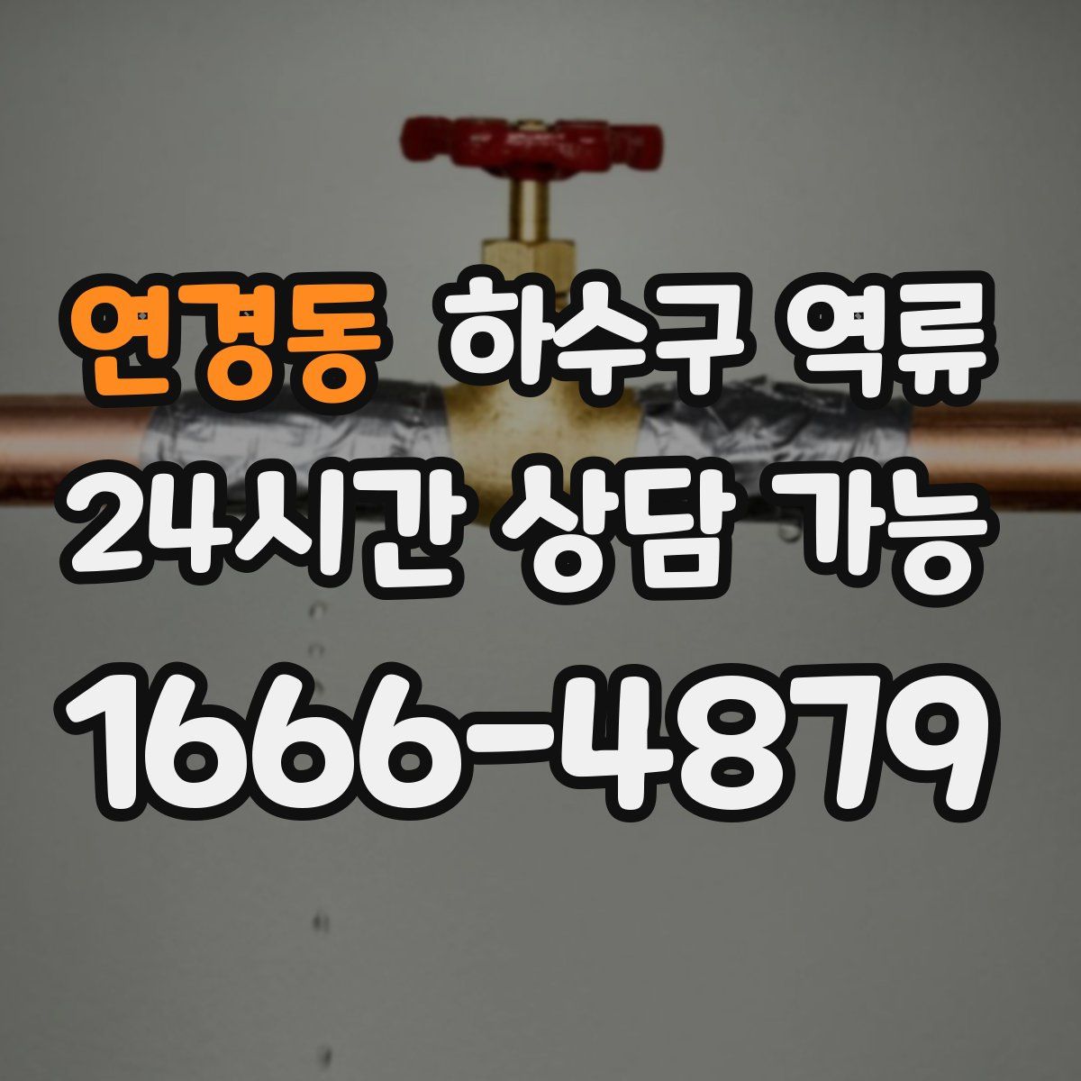 연경동 하수구 역류