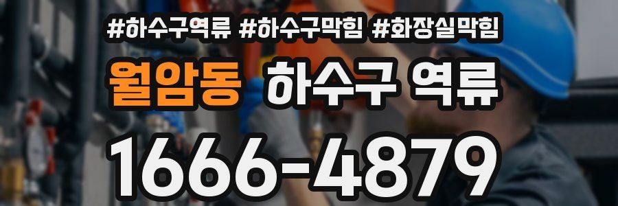 월암동 하수구 역류