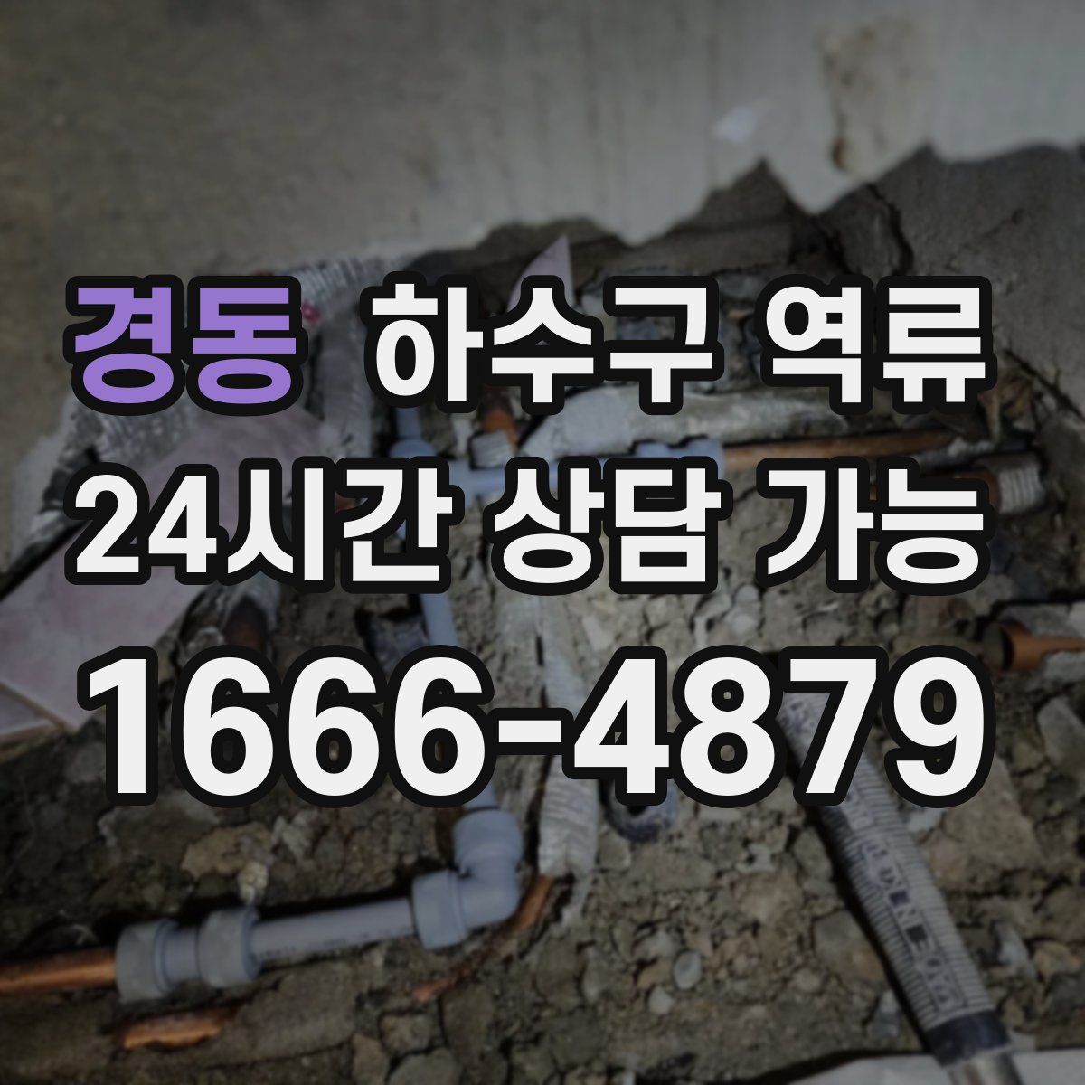 경동 하수구 역류