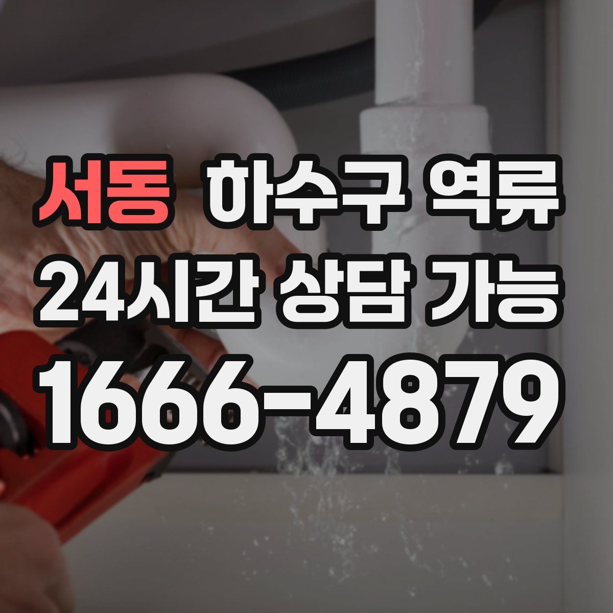 서동 하수구 역류