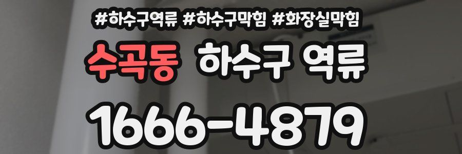 수곡동 하수구 역류