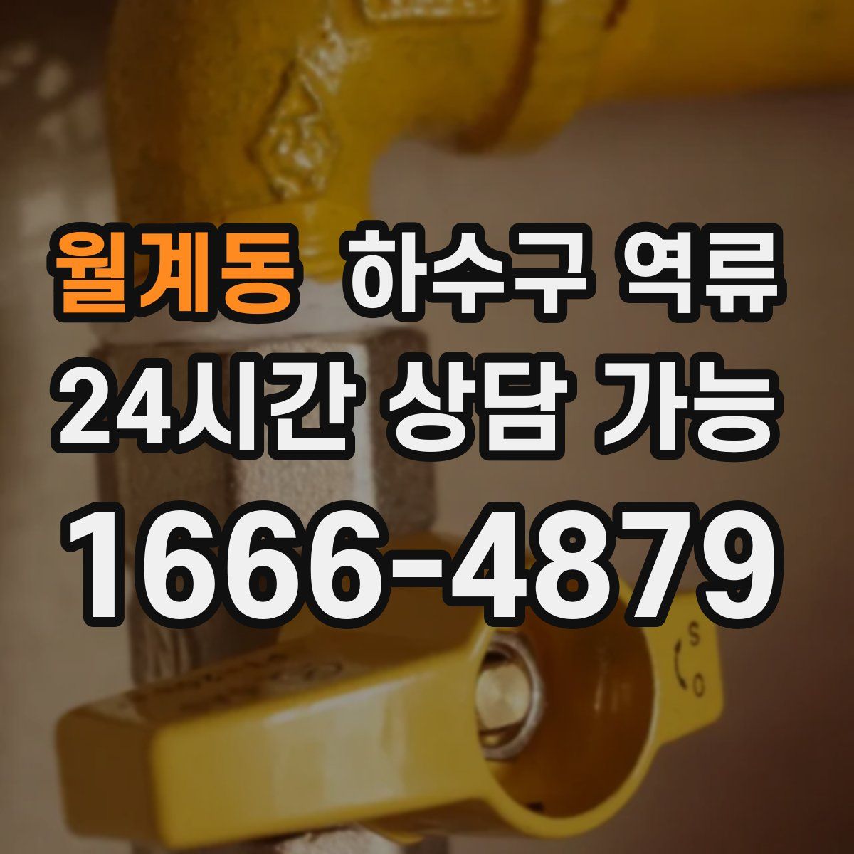 월계동 하수구 역류