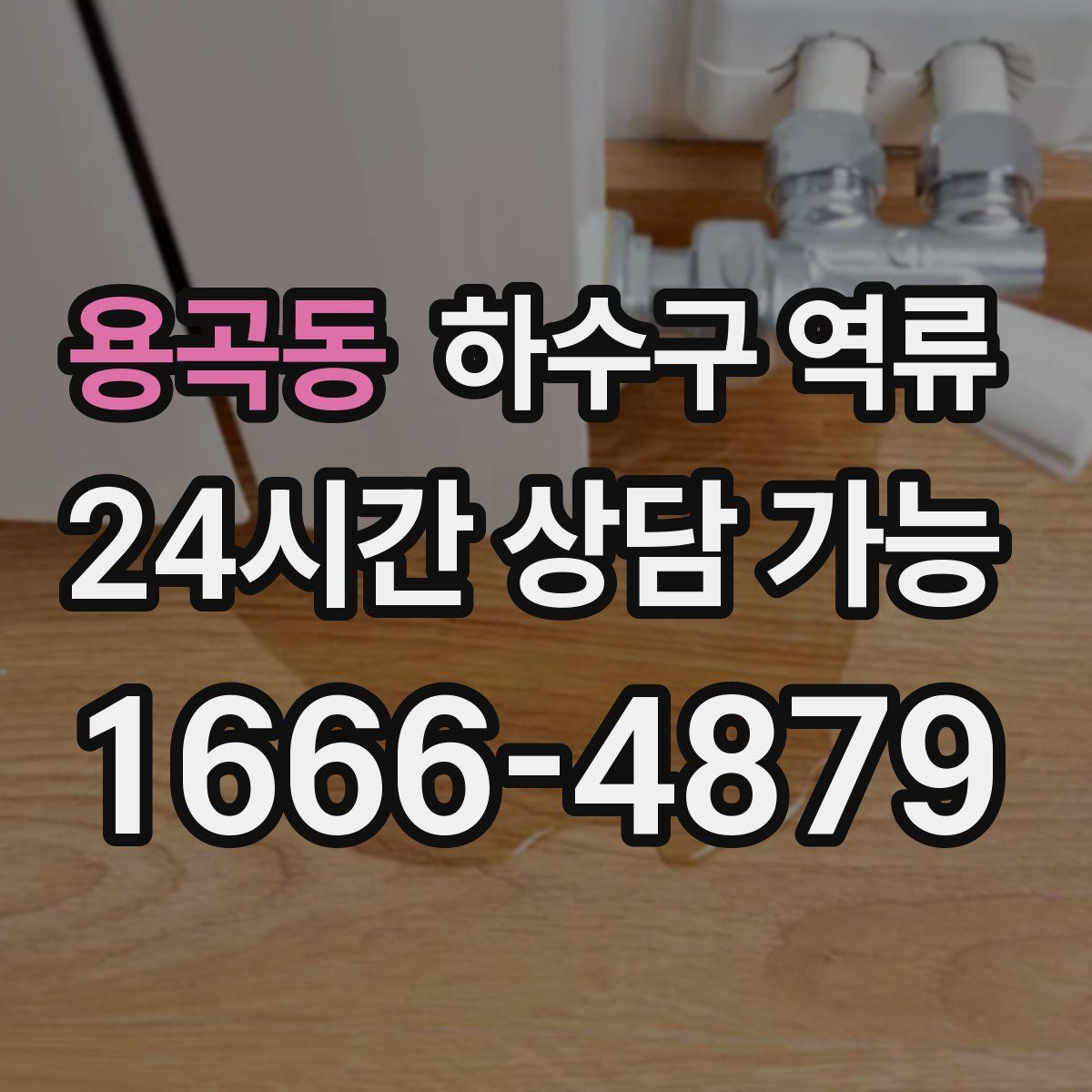 용곡동 하수구 역류