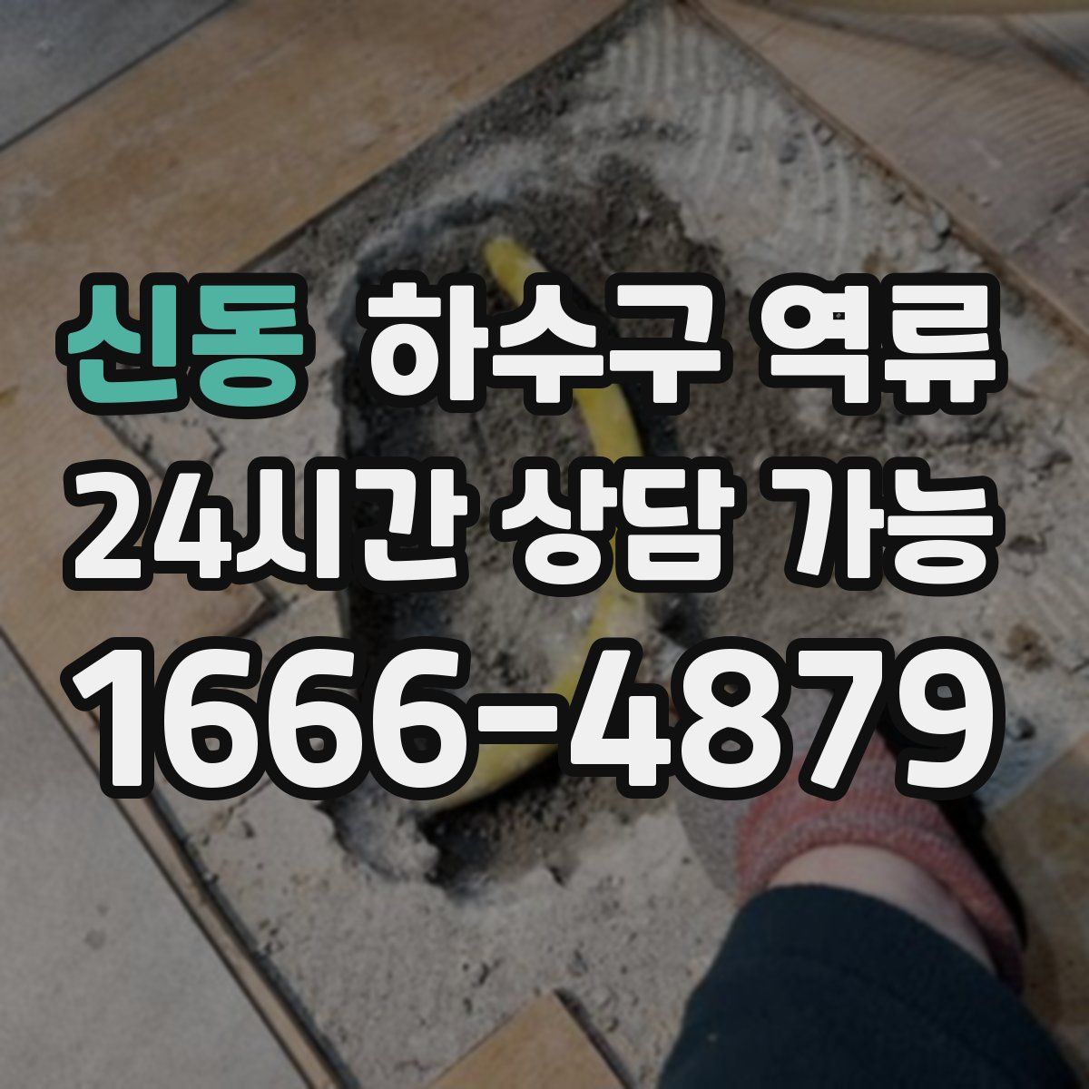 신동 하수구 역류