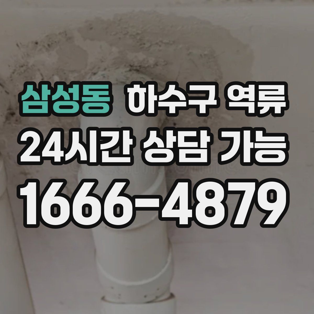 삼성동 하수구 역류