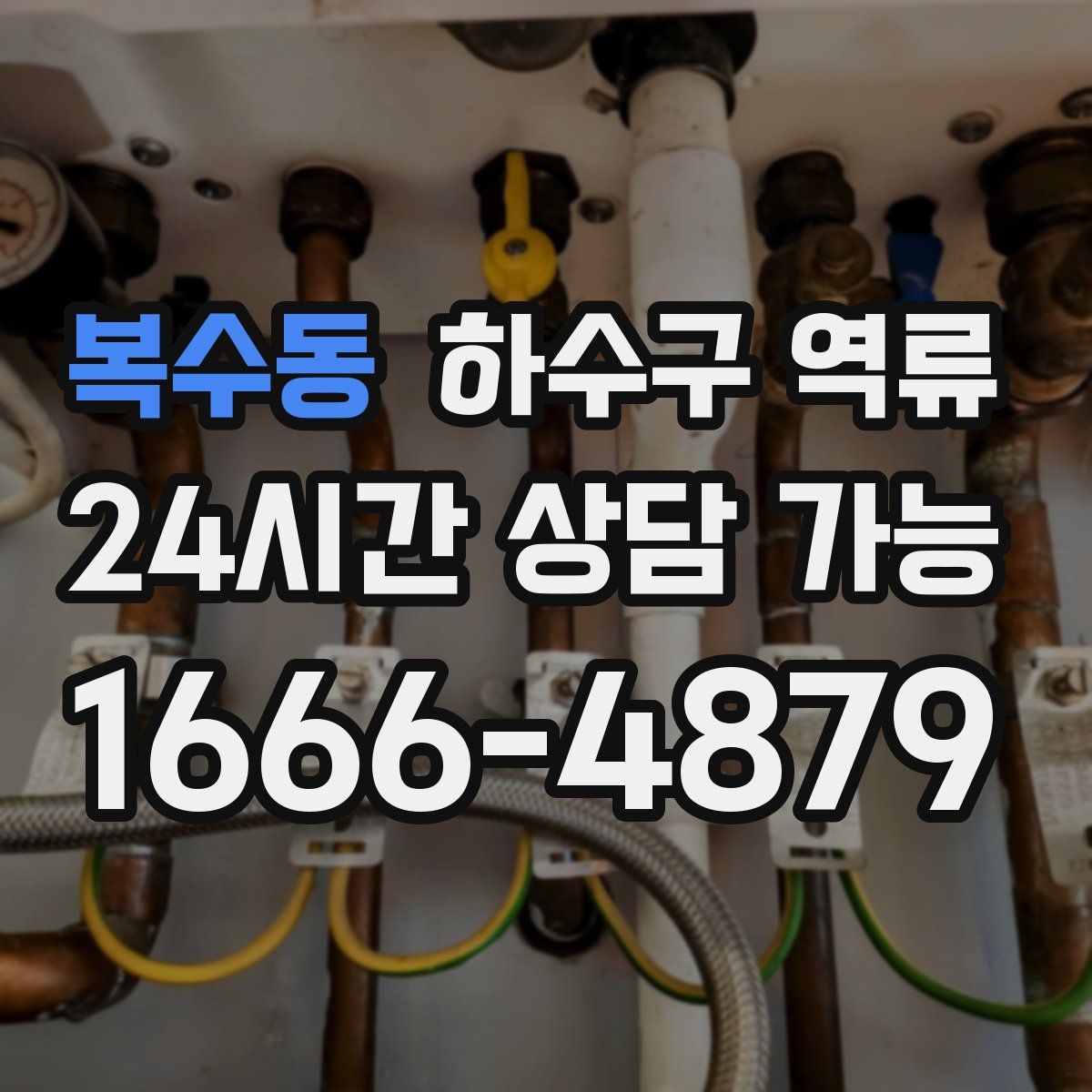 복수동 하수구 역류