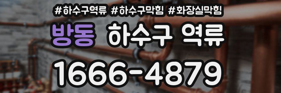 방동 하수구 역류