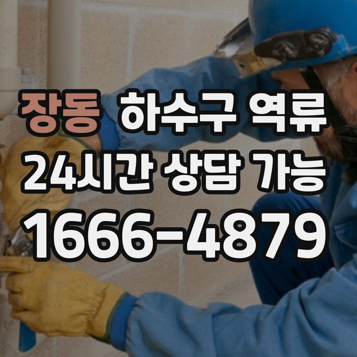 장동 하수구 역류