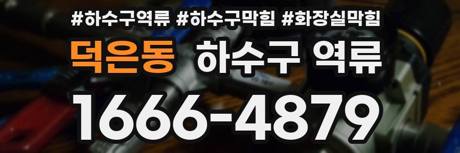 덕은동 하수구 역류