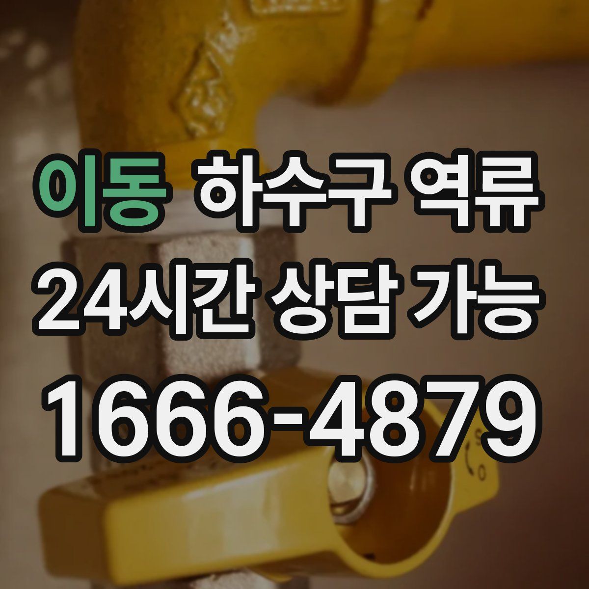 이동 하수구 역류