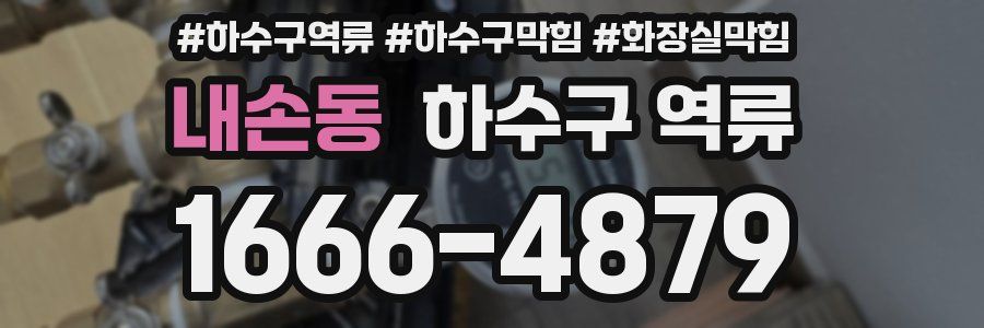 내손동 하수구 역류