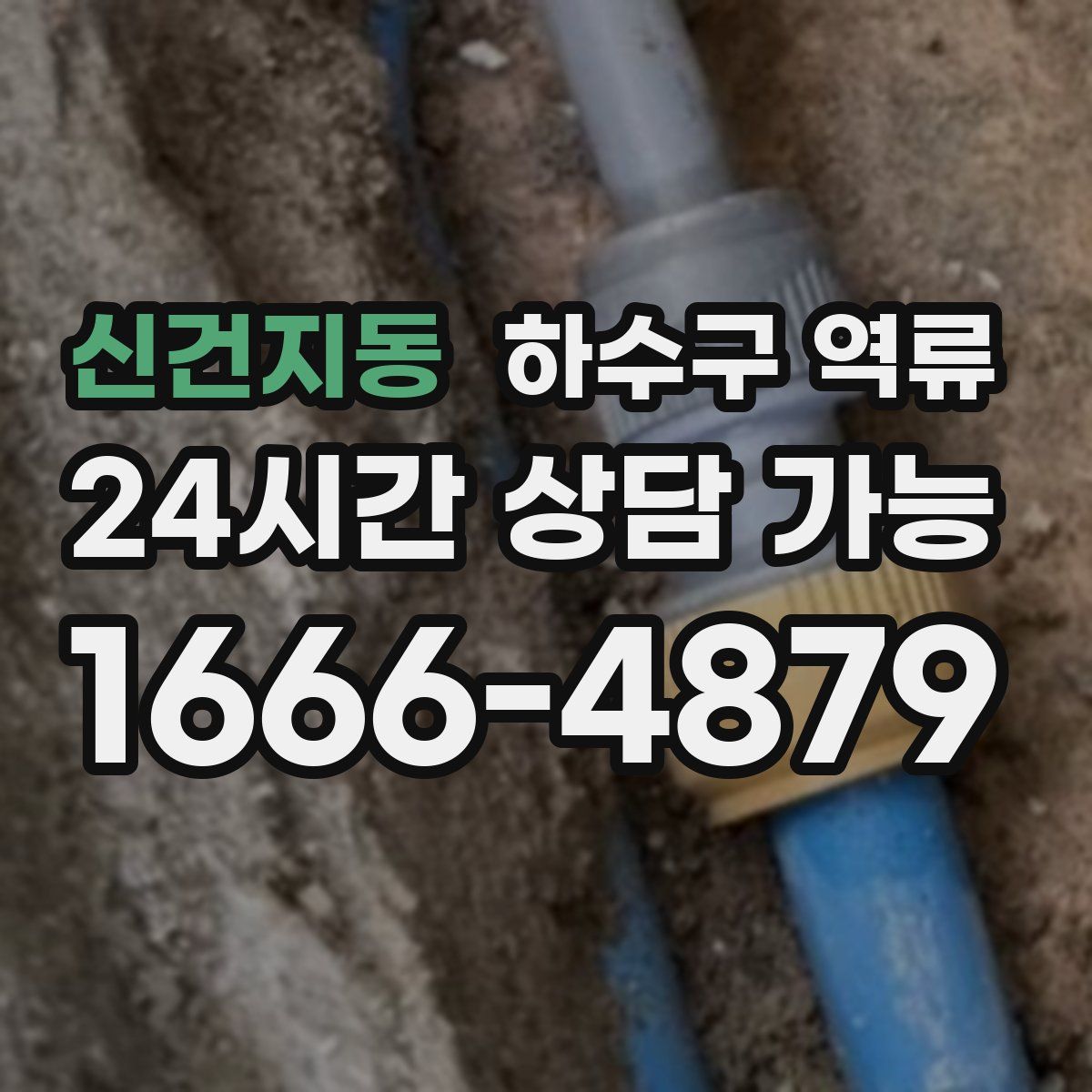 신건지동 하수구 역류