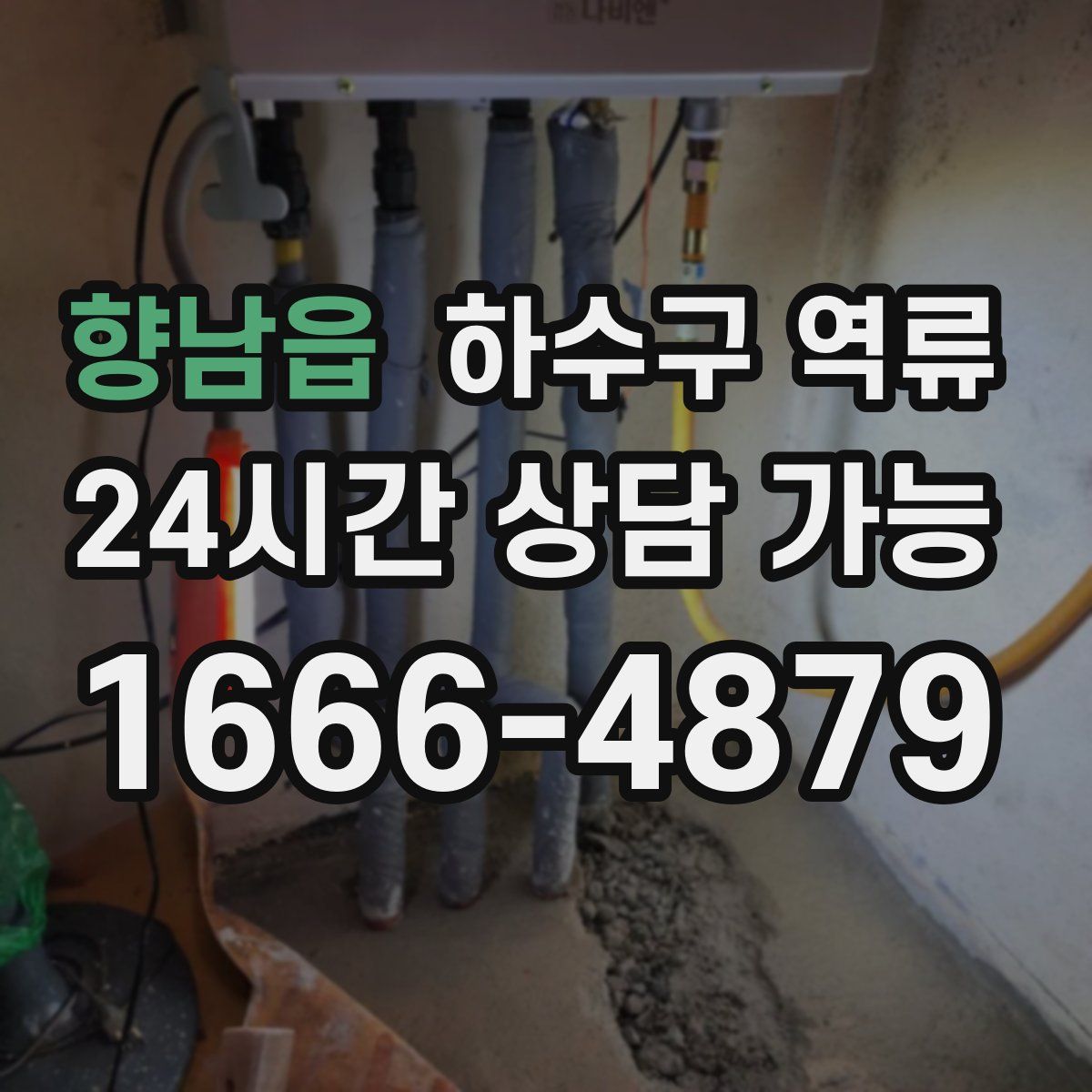 향남읍 하수구 역류