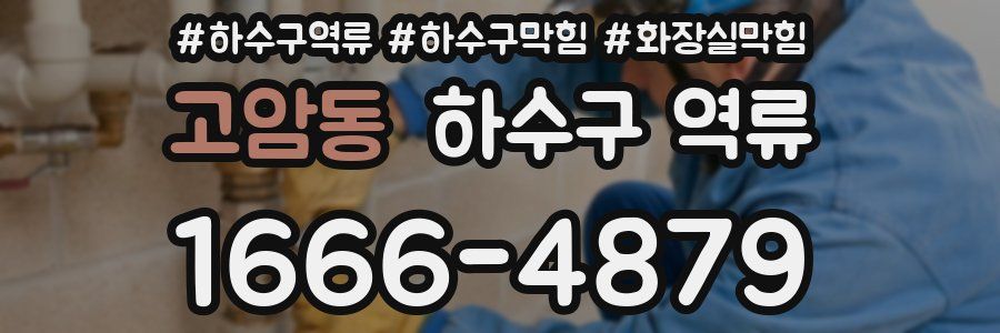 고암동 하수구 역류