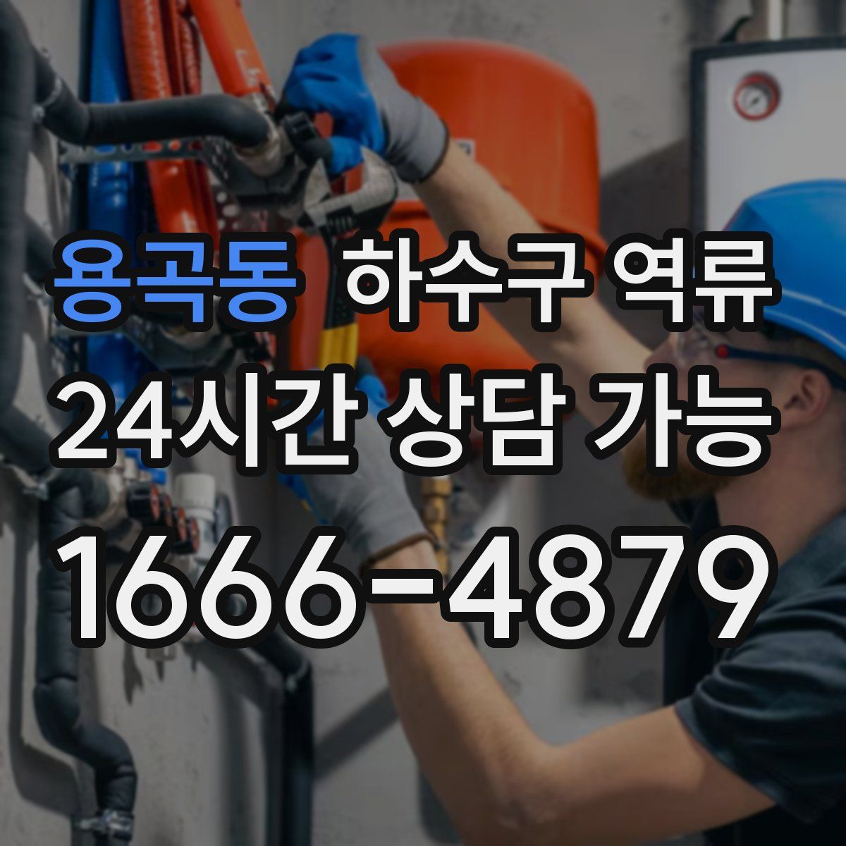 용곡동 하수구 역류