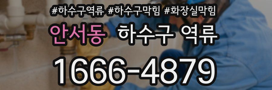 안서동 하수구 역류