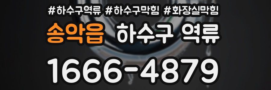 송악읍 하수구 역류