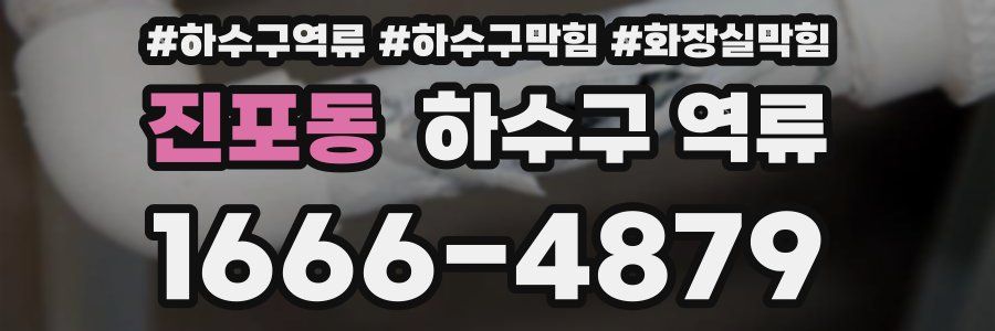 진포동 하수구 역류