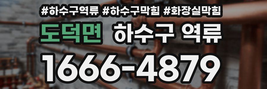 도덕면 하수구 역류