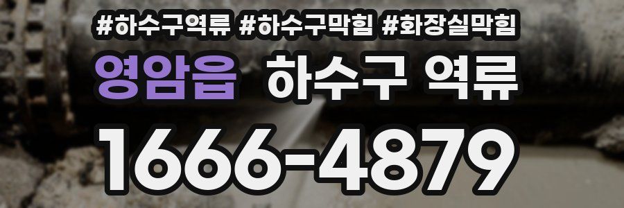 영암읍 하수구 역류