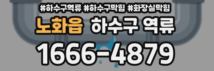 노화읍 하수구 역류