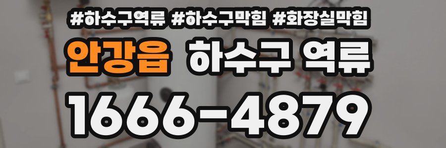 안강읍 하수구 역류