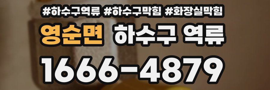 영순면 하수구 역류