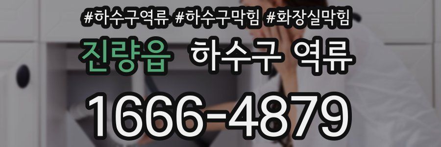 진량읍 하수구 역류