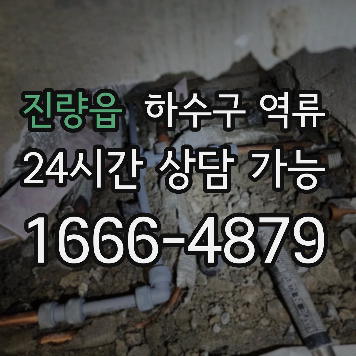 진량읍 하수구 역류