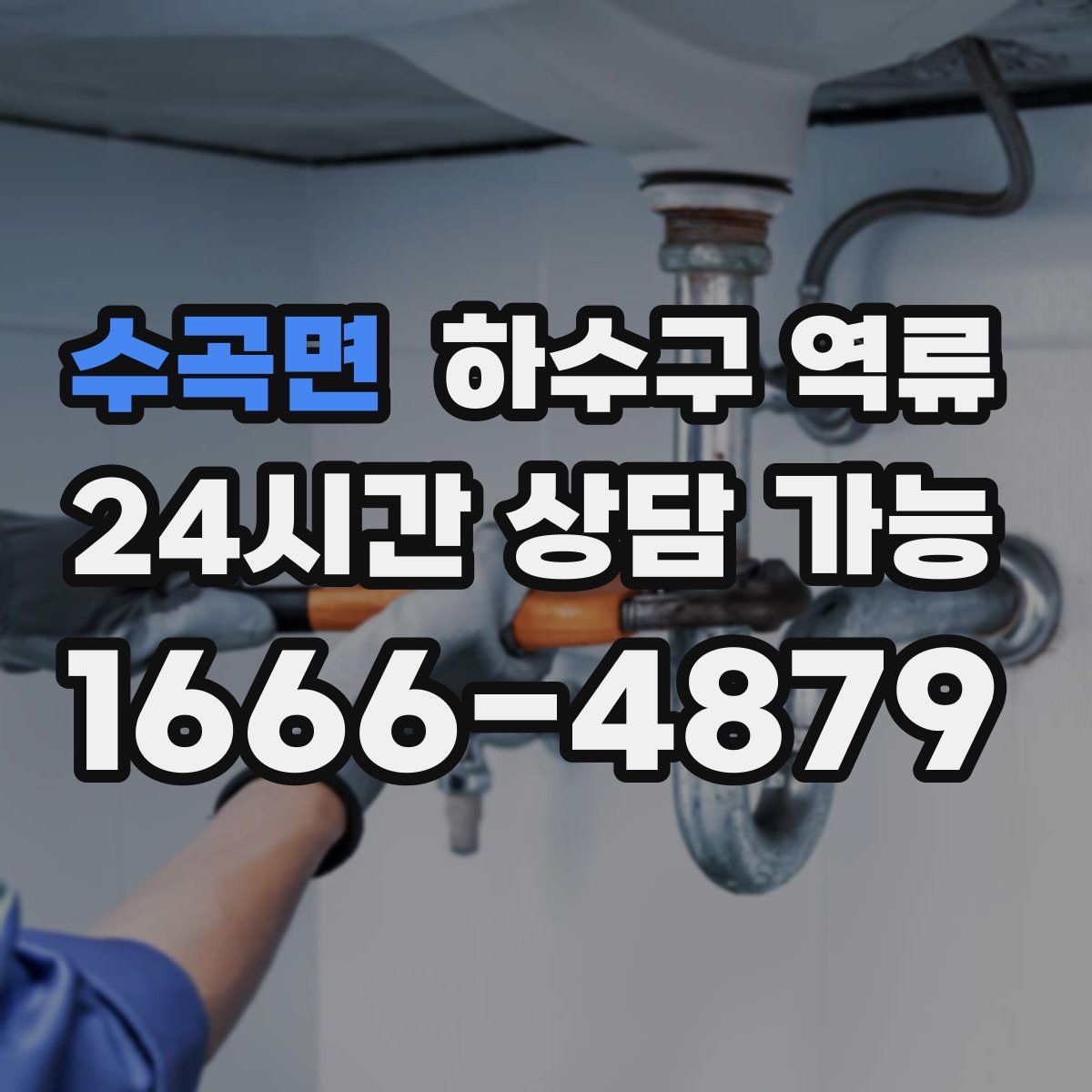 수곡면 하수구 역류