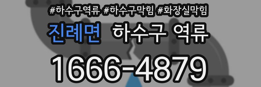 진례면 하수구 역류