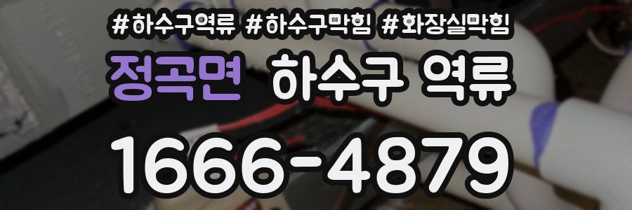 정곡면 하수구 역류