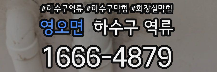 영오면 하수구 역류