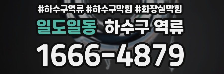 일도일동 하수구 역류