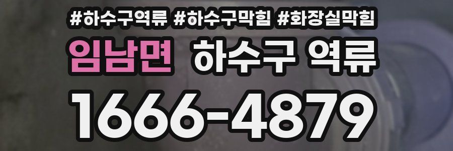 임남면 하수구 역류