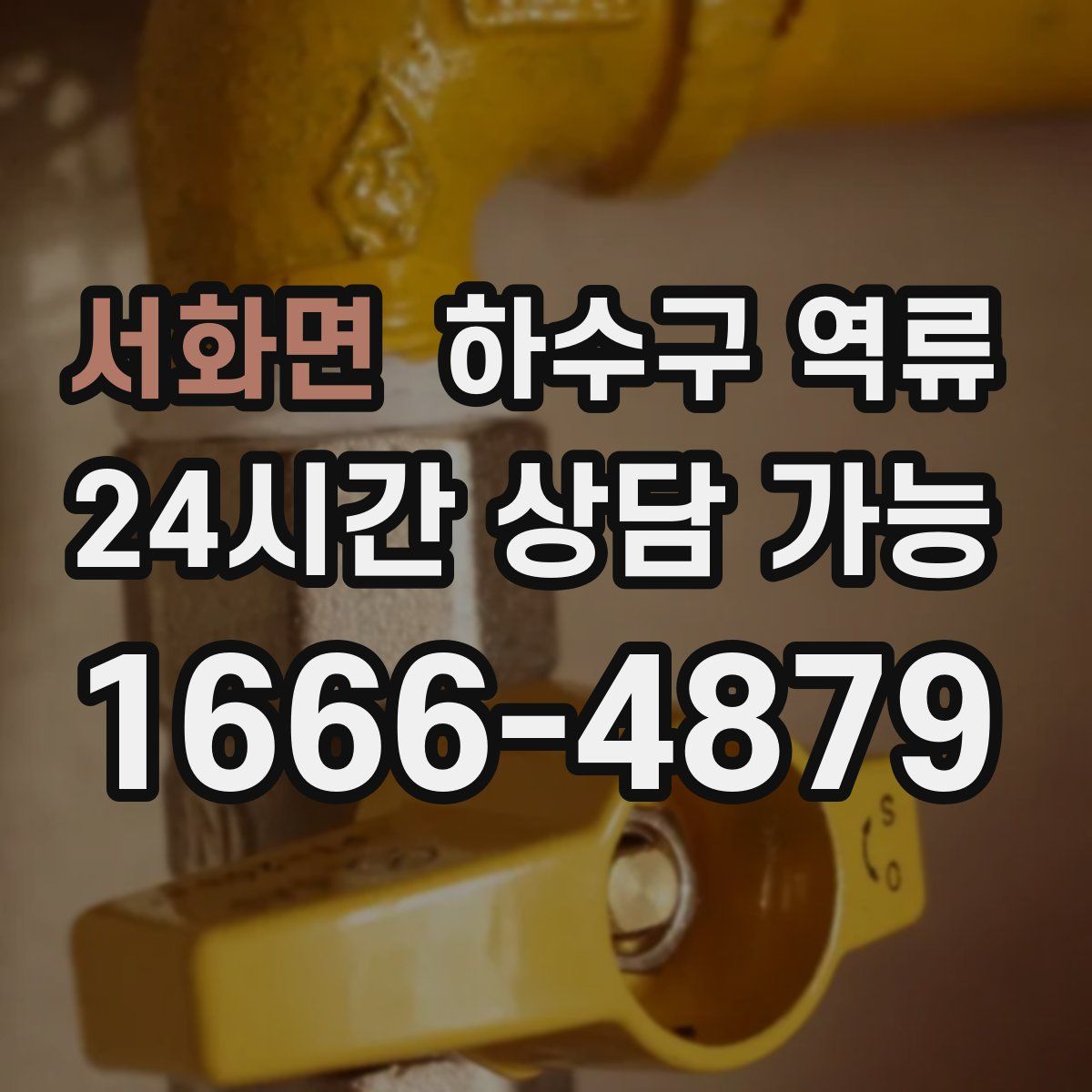 서화면 하수구 역류