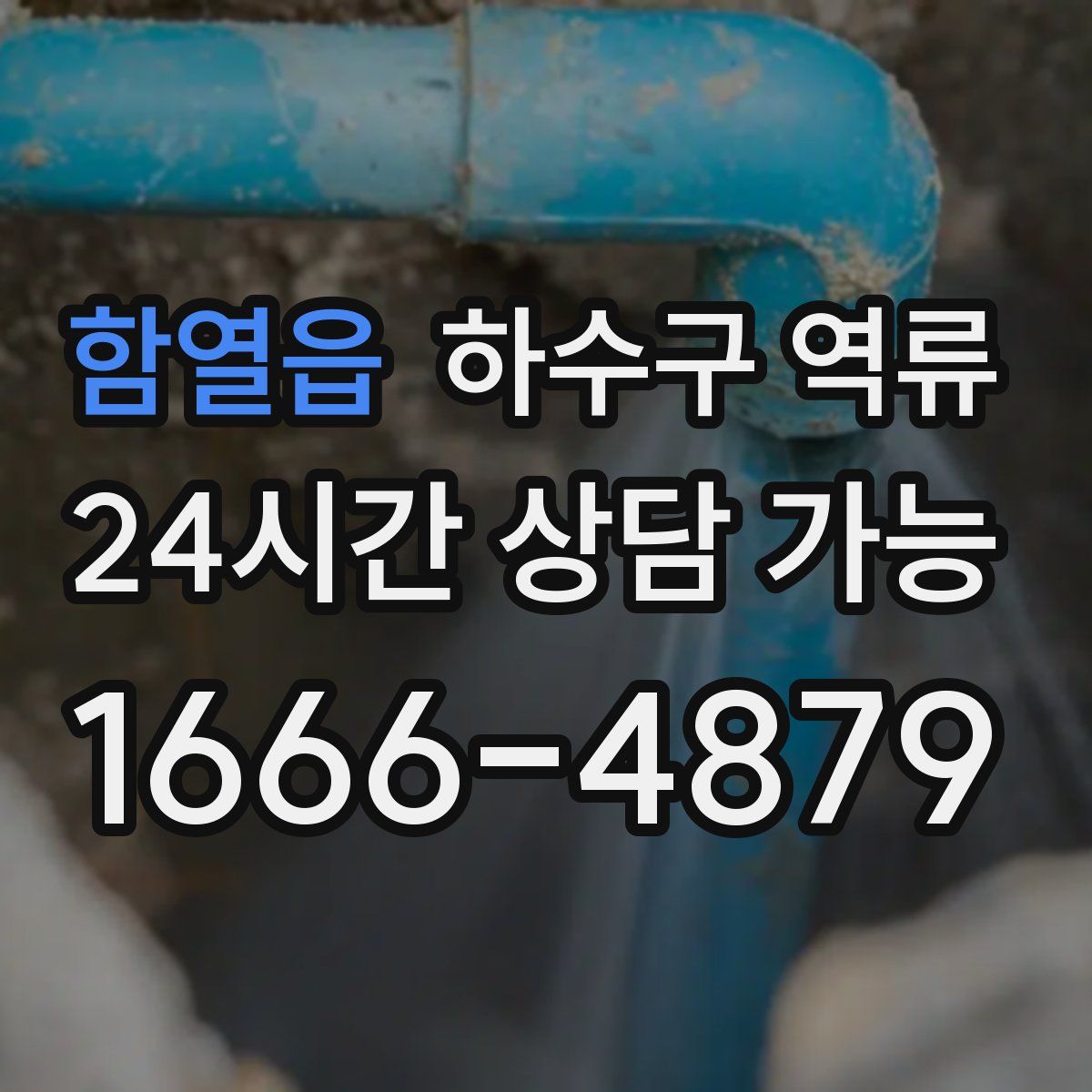 함열읍 하수구 역류