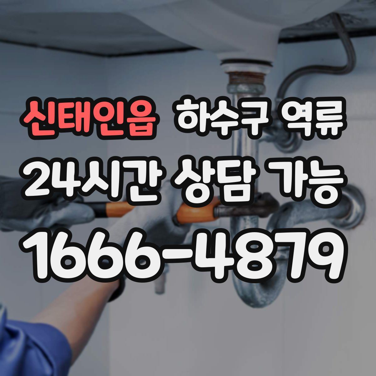 신태인읍 하수구 역류