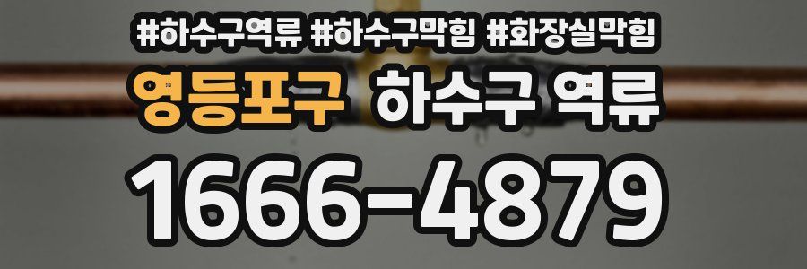 영등포구 하수구 역류