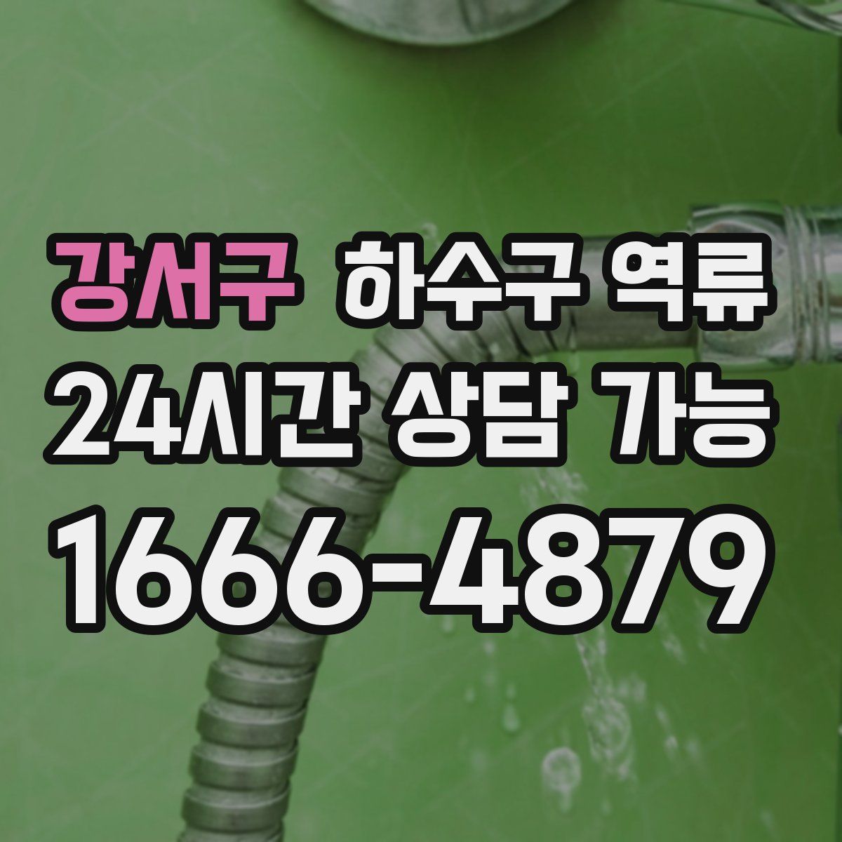 강서구 하수구 역류